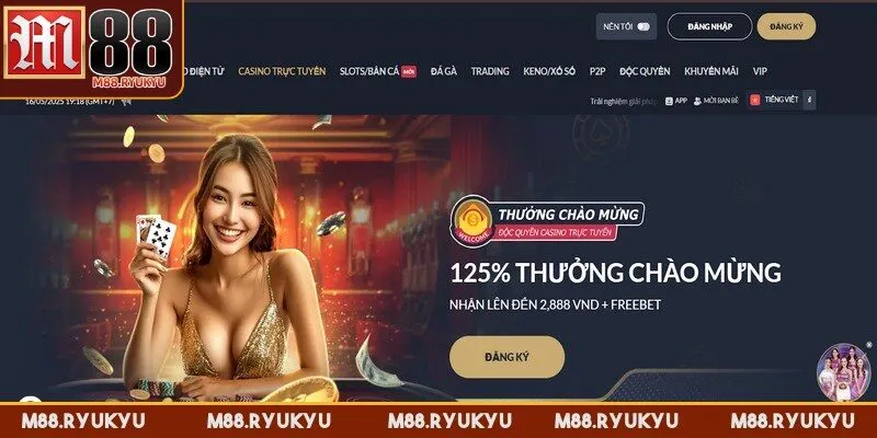 Casino M88 đã trở thành điểm đến lý tưởng cho tín đồ đỏ đen
