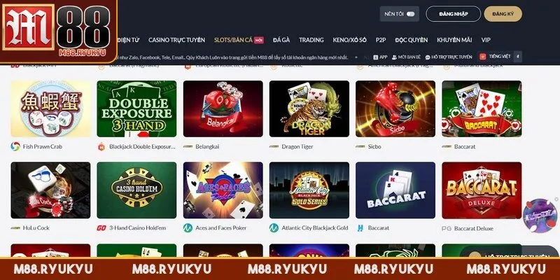 Baccarat là một trong những trò chơi casino phổ biến nhất