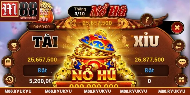 Nổ hũ Tài Xỉu là hình thức giải trí kết hợp giữa game slot và trò chơi dân gian