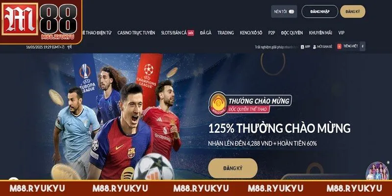 Thể thao M88 không ngừng cung cấp thông tin chi tiết nhất